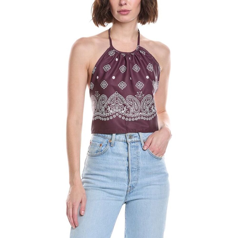 To My Lovers Womens Top, Brown